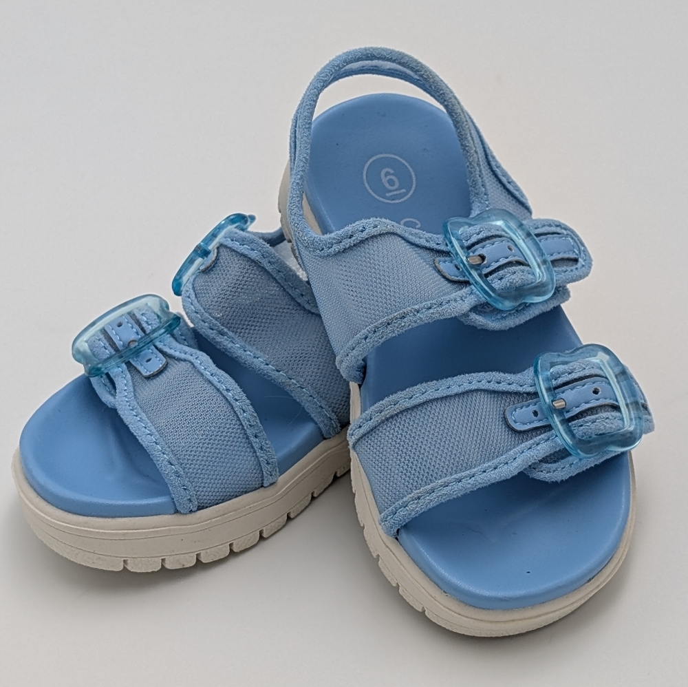 Cat and Jack Light Blue Riley Sandal